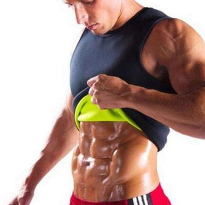 MEN'S BODY SHAPING NEOPRENE SAUNA VEST With LOGO - NOMAN STORE LLC