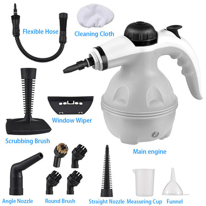 Grenade Steam Cleaner, Pressurized Handheld Cleaner For Household Use, Equipped With 12 Accessories, For Multiple Surfaces And A Powerful Home Steam Machine For Cleaning In Various Scenarios. - NOMAN STORE LLC