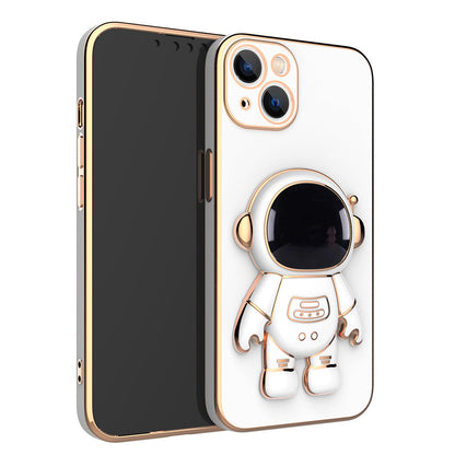 Self-contained Lens Film Mobile Phone Case Electroplating Bracket Protective Cover - NOMAN STORE LLC