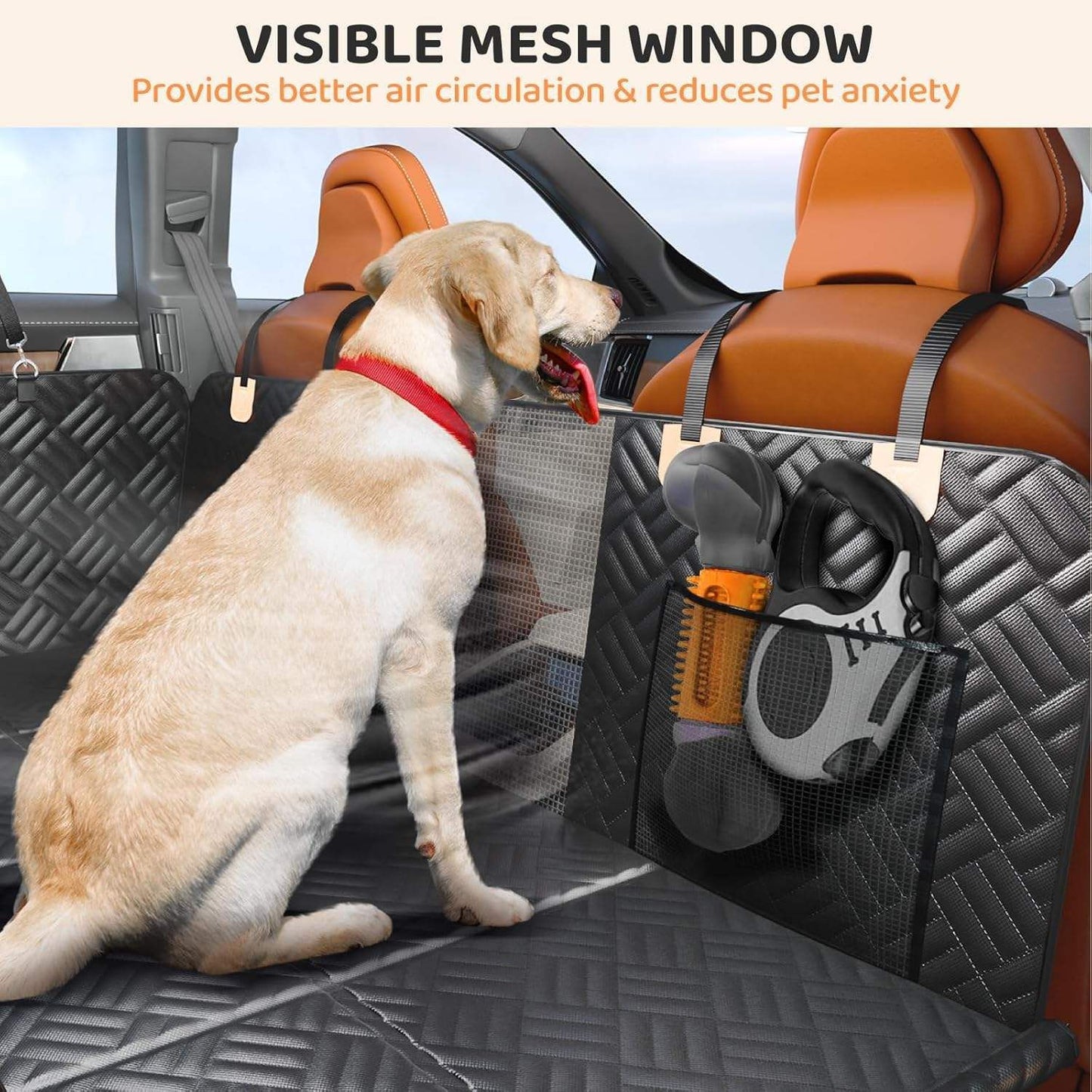 Portable Dog Car Seat Hammock Mat