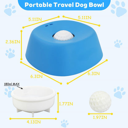 Pet Slow Food Non-Slip Spherical Dog Lick Bowl - Noman Store LLC