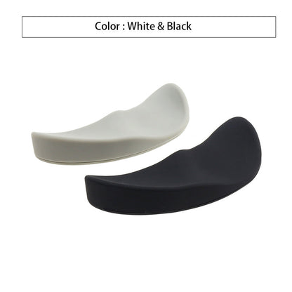 Ergonomic Mouse Wrist Rest Mouse Pads Silicon Gel Non-Slip Streamline Wrist Rest Support Mat Computer Mouse Pad For Office Gaming PC Accessories - NOMAN STORE LLC