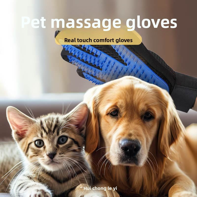 Pet Grooming and Massage Glove