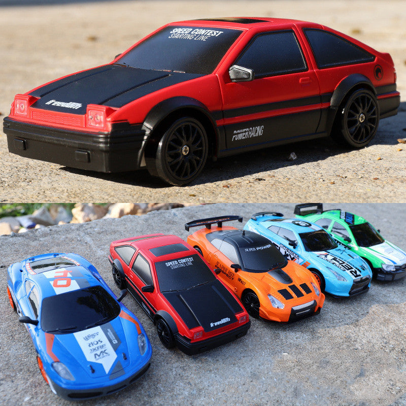 Car 4WD RC Drift Car Toy Remote Control GTR Model AE86 Vehicle Car RC Racing Car Toy For Children Christmas Gifts - NOMAN STORE LLC