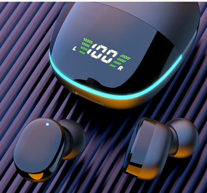 G9S Bluetooth Headset Cool Breathing Light Touch Digital Headphones - NOMAN STORE LLC
