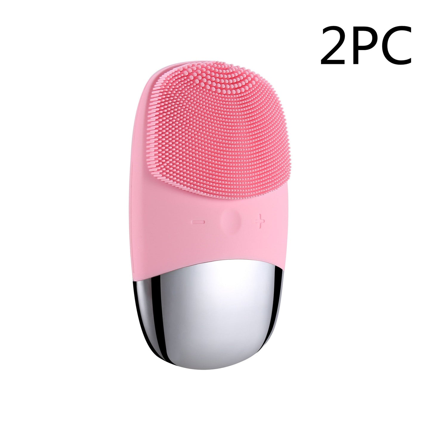 Mini Silicone Electric Face Cleansing Brush Electric Facial Cleanser Facial Cleansing Brush Skin Massager Skin Care Tools - NOMAN STORE LLC