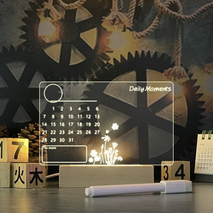 Creative Note Board Creative Led Night Light USB Message Board Holiday Light With Pen Gift For Children Girlfriend Decoration Night Lamp - NOMAN STORE LLC