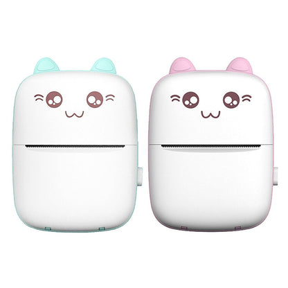 Mini Printer Portable Mini Bluetooth WiFi New Wrong Printer Mobile Phone Photo Title Note Hot Print Pocket Student Error Label Printer - NOMAN STORE LLC