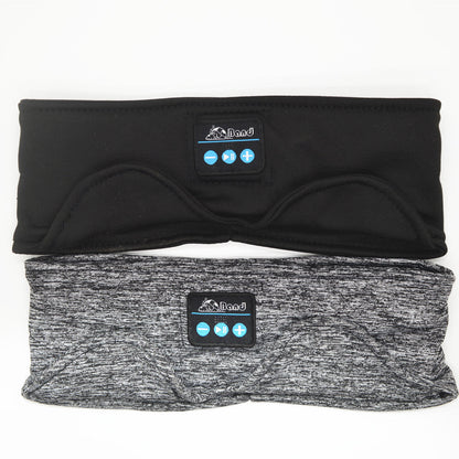 Headscarf Eye Mask Dual-use Music Headset Bluetooth Hair Band Sleeping - NOMAN STORE LLC