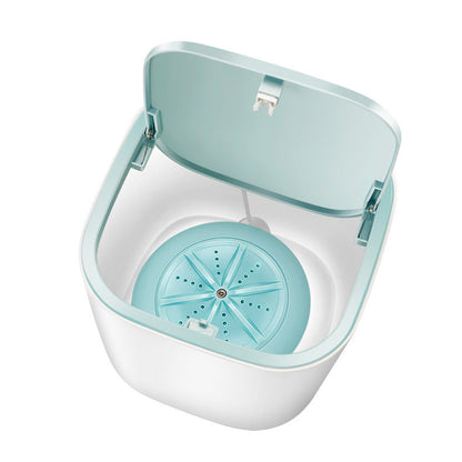 Household Small Laundry Bucket Mini Turbo Table Washing Machine Student Dormitory Underwear Socks Washer - NOMAN STORE LLC