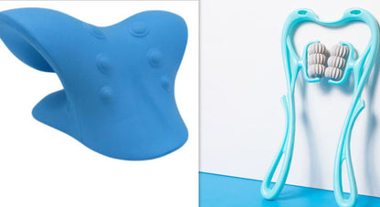 Multifunctional Manual Six-wheel Neck Massager Massage Relieve Roller Massage Tool - NOMAN STORE LLC