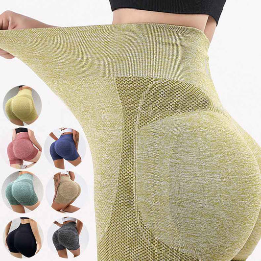 Fitness Yoga Shorts Pants Butt Lifting Seamless Leggings Women Gym - NOMAN STORE LLC