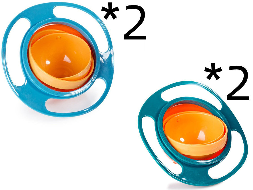 360 Rotate Universal Spill-proof Bowl Dishes - NOMAN STORE LLC