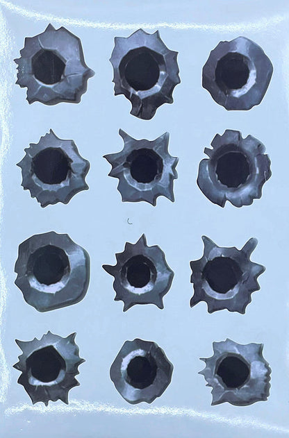Simulation Bullet Hole Car Sticker, Car Bullet Hole Crack Car Sticker - NOMAN STORE LLC