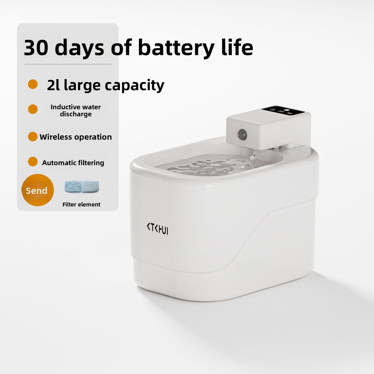 Automatic Pet Water Dispenser with Smart Sensor