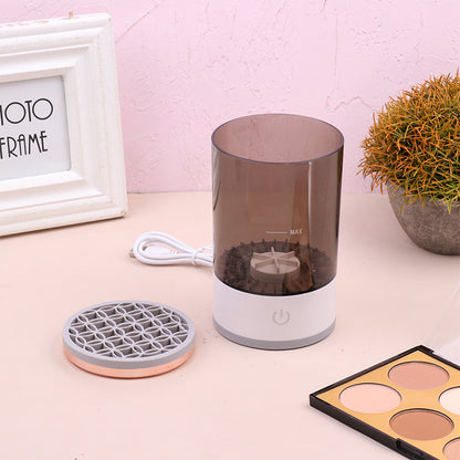 Women Eye Shadow Brush Cleaning Tool Portable Electric Makeup Brush Cleaner Machine With USB Charging Automatic Cosmetic Brush - NOMAN STORE LLC