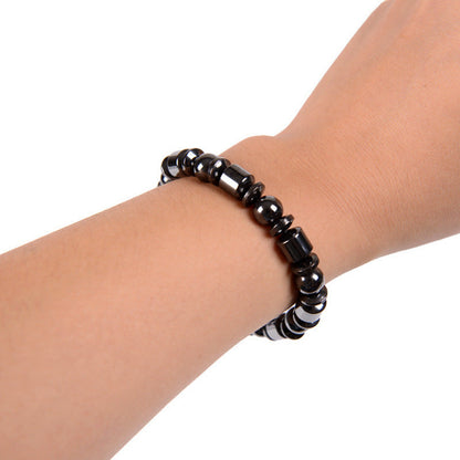 Weight Loss Magnet Bracelets For Women Men Pentagram Stone Magnetic Therapy Bracelets Pain Relief Slimming Health Jewelry - NOMAN STORE LLC