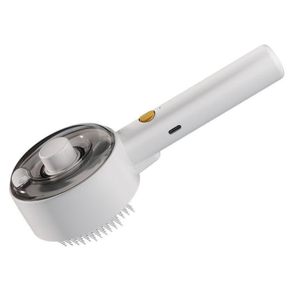 Animal Hair Remover Brush Dog And Cat Steam Brush Pet Self Cleaning Dog Brush Grooming Removes Cat Hairs Cat Dog Accessories Pet Products - NOMAN STORE LLC