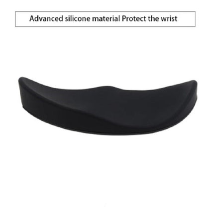 Ergonomic Mouse Wrist Rest Mouse Pads Silicon Gel Non-Slip Streamline Wrist Rest Support Mat Computer Mouse Pad For Office Gaming PC Accessories - NOMAN STORE LLC