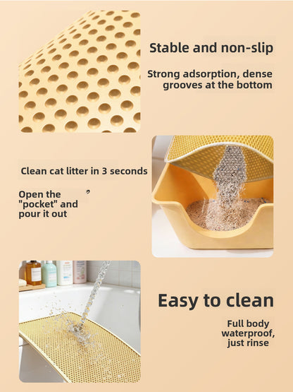 Cat litter mat - Noman Store LLC