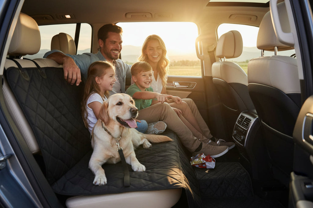 BACK SEAT SAVER — for muddy paws and messy car rides