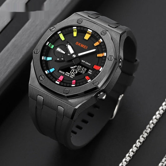 Multifunctional Sports Waterproof Luminous Electronic Watch - NOMAN STORE LLC