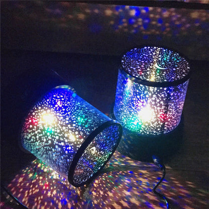 LED Night Light Projector Lamp Colorful Star Light (Random Color) - NOMAN STORE LLC
