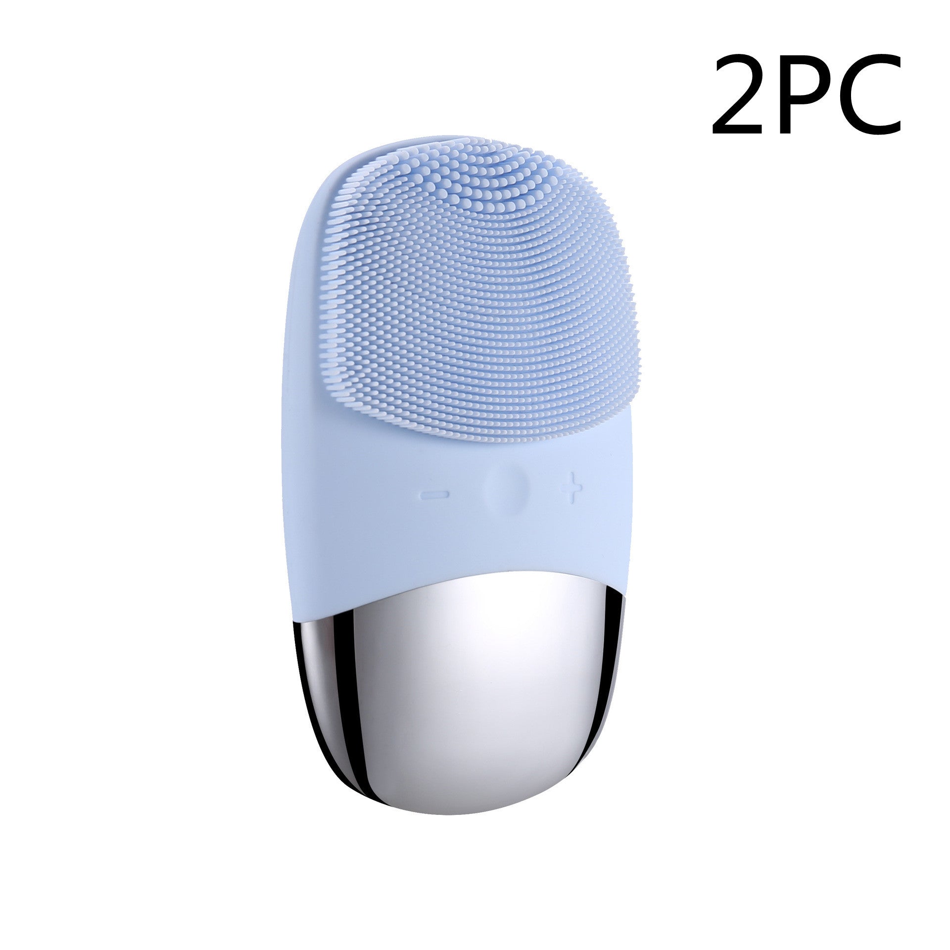 Mini Silicone Electric Face Cleansing Brush Electric Facial Cleanser Facial Cleansing Brush Skin Massager Skin Care Tools - NOMAN STORE LLC