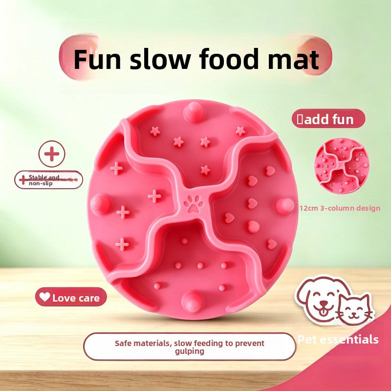 NO GULP BOWL — for pets that choke on their food