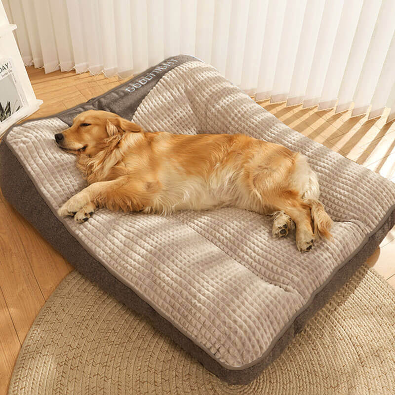 DEEP REST — a washable bed for dogs that get dirty