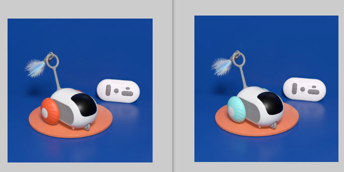 Remote Control Interactive Cat Car Toy USB Charging Chasing Automatic Self-moving Remote Smart Control Car Interactive Cat Toy Pet Products - NOMAN STORE LLC