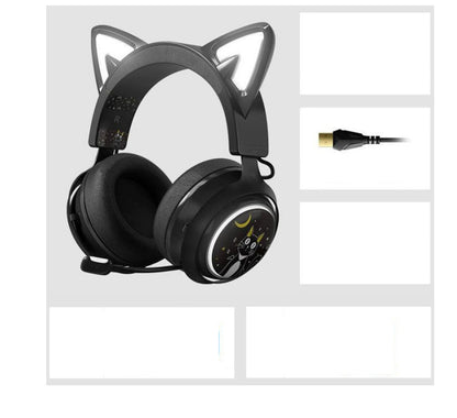 Net Red Same Style Luminous Cat Ear Headphones - NOMAN STORE LLC