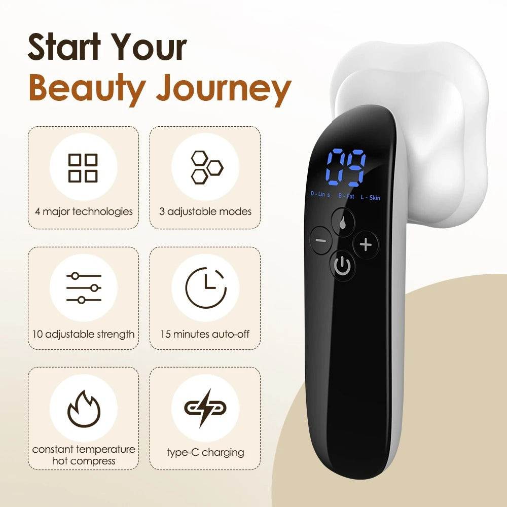 EMS Ultrasonic Body Slimming Machine | Fat Burning Massage Instrument for Weight Loss & Body Shaping