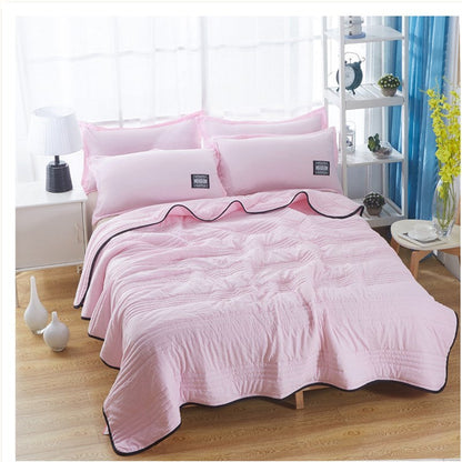 Cooling Blankets Pure Color Summer Quilt Plain Summer Cool Quilt Compressible Air-conditioning Quilt Quilt Blanket - NOMAN STORE LLC
