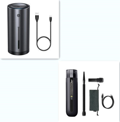Car Vacuum Cleaner Wireless 5000Pa Handheld Mini Vaccum Cleaner For Car Home Desktop Cleaning Portable Vacuum Cleaner - NOMAN STORE LLC