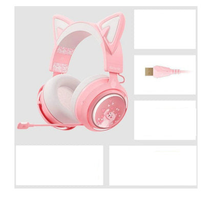 Net Red Same Style Luminous Cat Ear Headphones - NOMAN STORE LLC