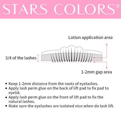 ICONSIGN 10 Pairs Pouch Eyelash Perm Lotion Lashes Lift Quick Perming 5 To 8 Minutes Beauty Makeup Tools - NOMAN STORE LLC