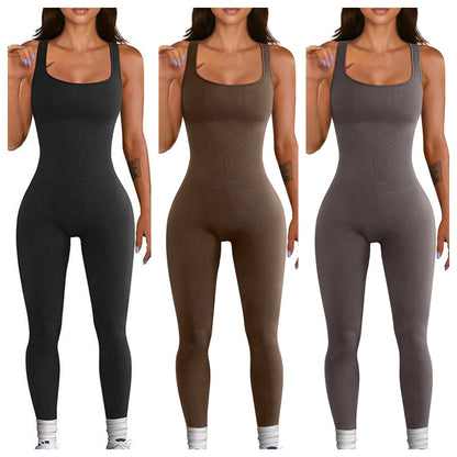 Women's Suspender Tank Top Tights - NOMAN STORE LLC