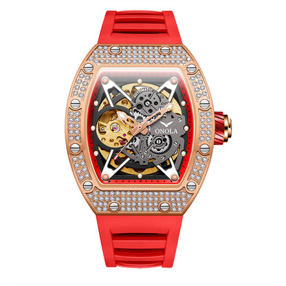 Fully-jewelled Automatic Mechanical Watch Men - NOMAN STORE LLC