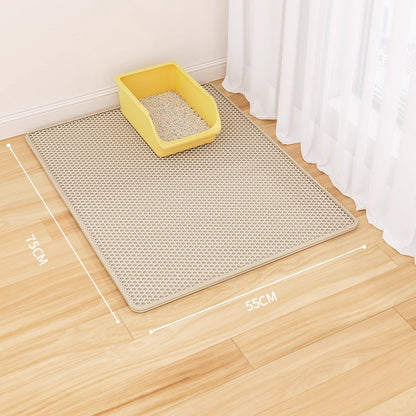 Cat litter mat - Noman Store LLC