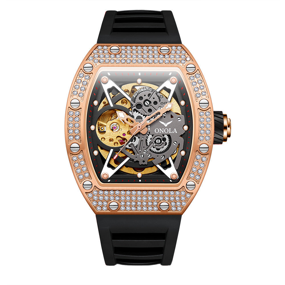 Fully-jewelled Automatic Mechanical Watch Men - NOMAN STORE LLC