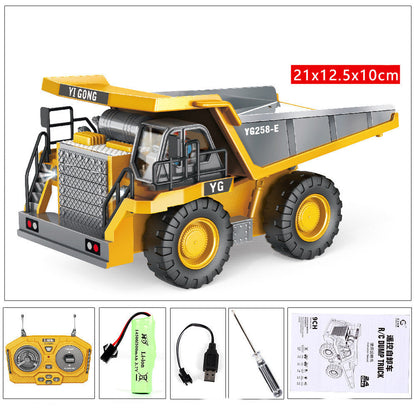 Children's Simple Alloy Charging Excavator Toy Car - NOMAN STORE LLC