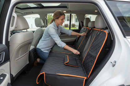 BACK SEAT SAVER — for muddy paws and messy car rides