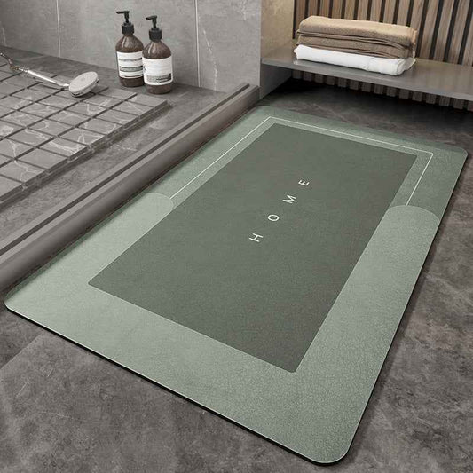 Cushion Cushion Bathroom Sliding  Door  Floor  Bathroom Foot Mat - NOMAN STORE LLC