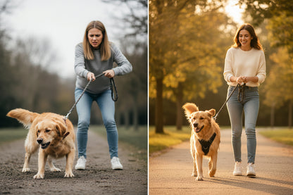 NO PULL — for dogs that drag you down the street