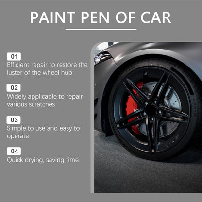 Black Car Wheel Hub Scratches Healing Pen - NOMAN STORE LLC