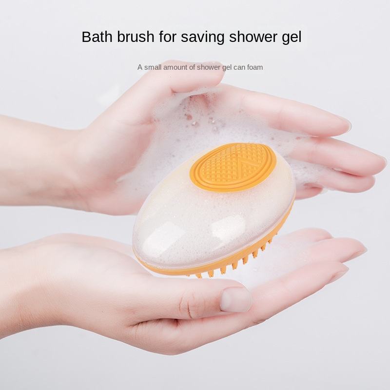 Dog Cat Bath Brush 2-in-1 Pet SPA Massage Comb Soft Silicone Pets Shower Hair Grooming Cmob Dog Cleaning Tool Pet Products - Noman Store LLC