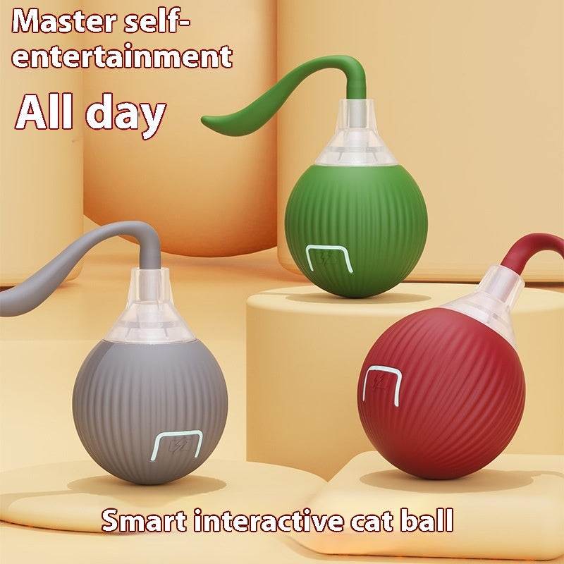 Interactive Cat Toy Ball Super Drive Cat Rolling Ball - Noman Store LLC