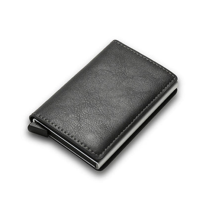 Credit Card Holder Smart Minimalist Wallet Pocket Men Women Slim Cardholder Bank Secure Creditcard Case - NOMAN STORE LLC
