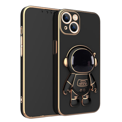 Self-contained Lens Film Mobile Phone Case Electroplating Bracket Protective Cover - NOMAN STORE LLC